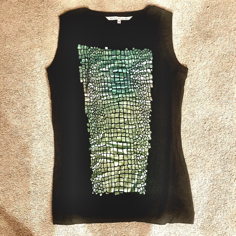 RACHEL ROY Graphic Top